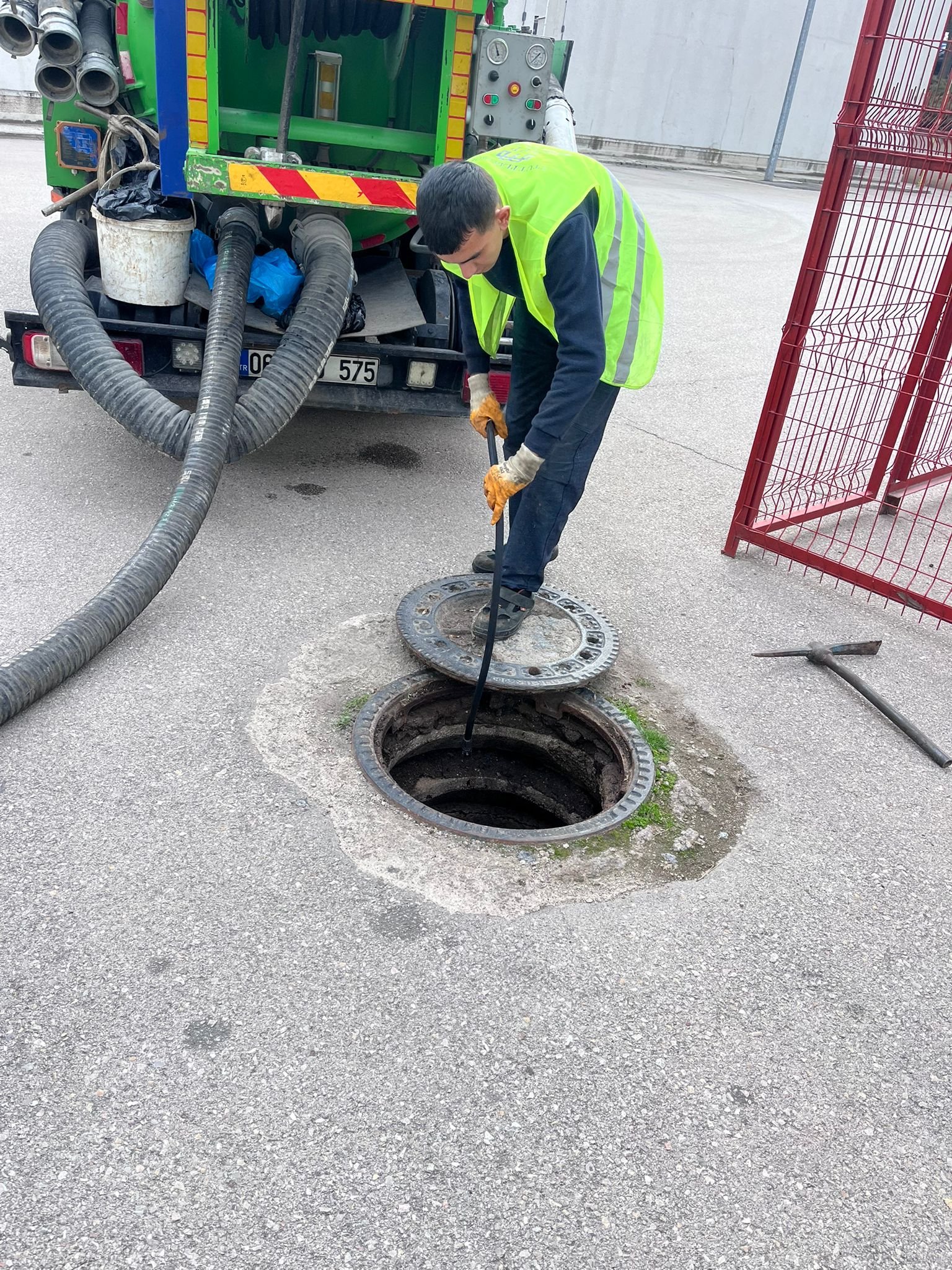 Ankara Kanal Vidanjör Hizmetleri kanal açma çalışması
